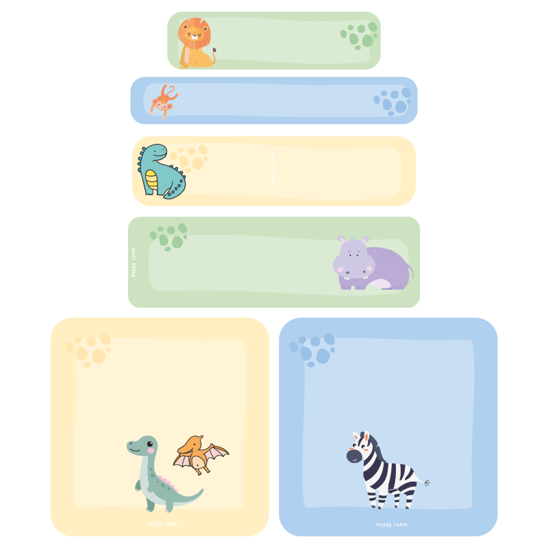 Étiquettes Animaux