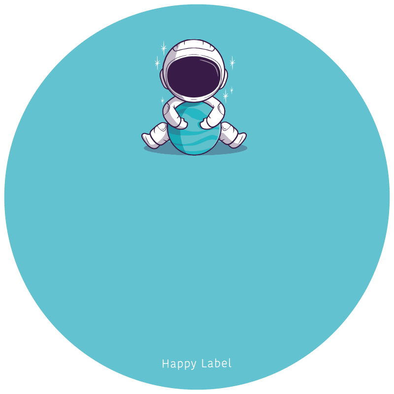 Étiquette Astronaute 2 format Astronaute 2 6.png