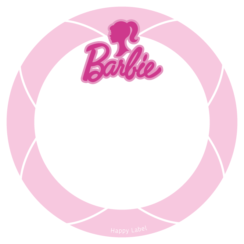 Étiquette BARBIE format  BARBIE 6.png