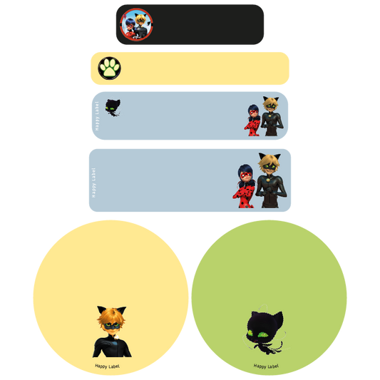 Étiquettes Chat Noir
