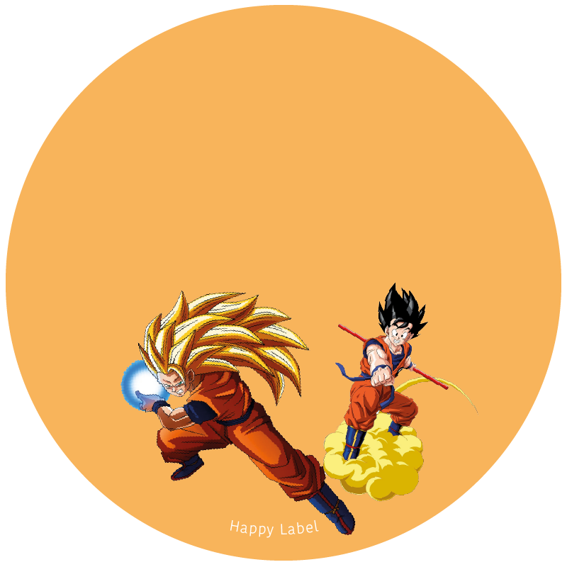 Étiquette DRAGON BALL Z format DRAGON BALL Z 5.png