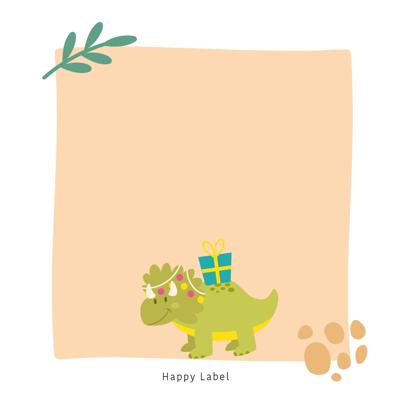 Étiquette Dinosaures format Dinosaures 6.png