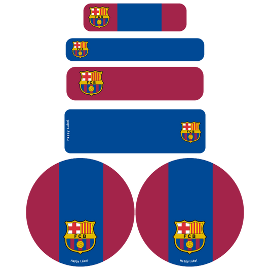 Étiquettes FC Barcelone
