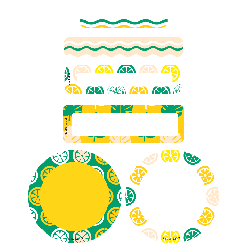 Étiquettes Fleurs