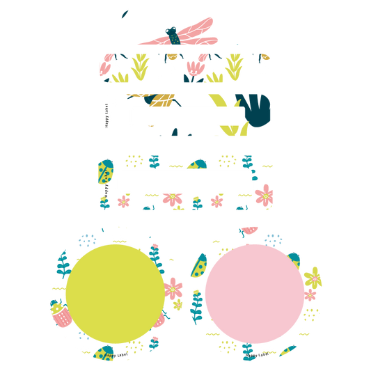 Étiquettes Fleurs