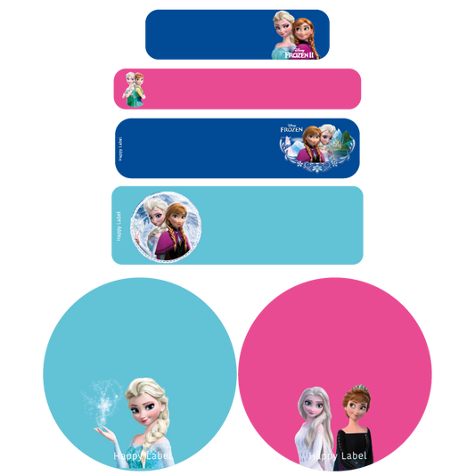 Étiquettes La Reine des Neiges