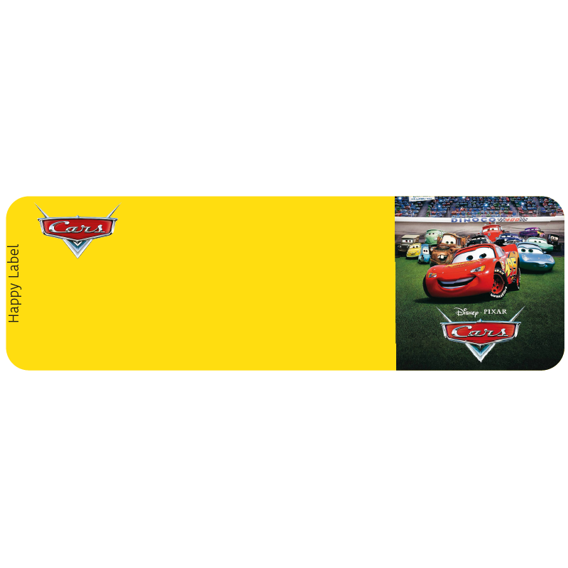 Étiquette Flash McQueen format Flash McQueen 4.png