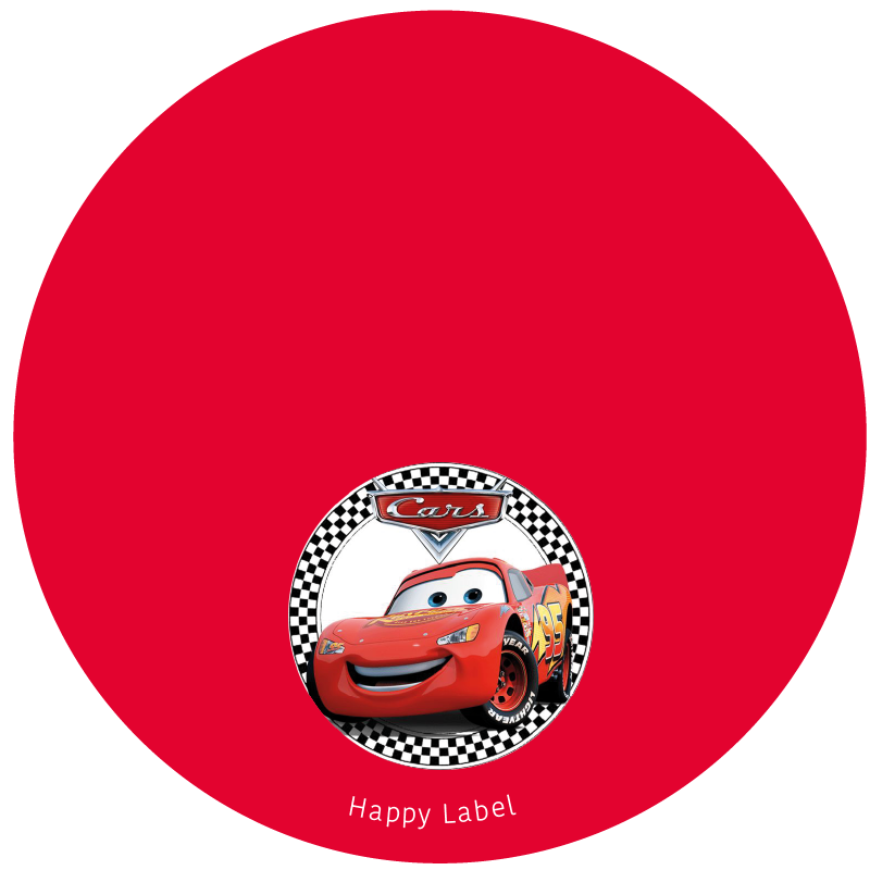 Étiquette Flash McQueen format Flash McQueen 5.png
