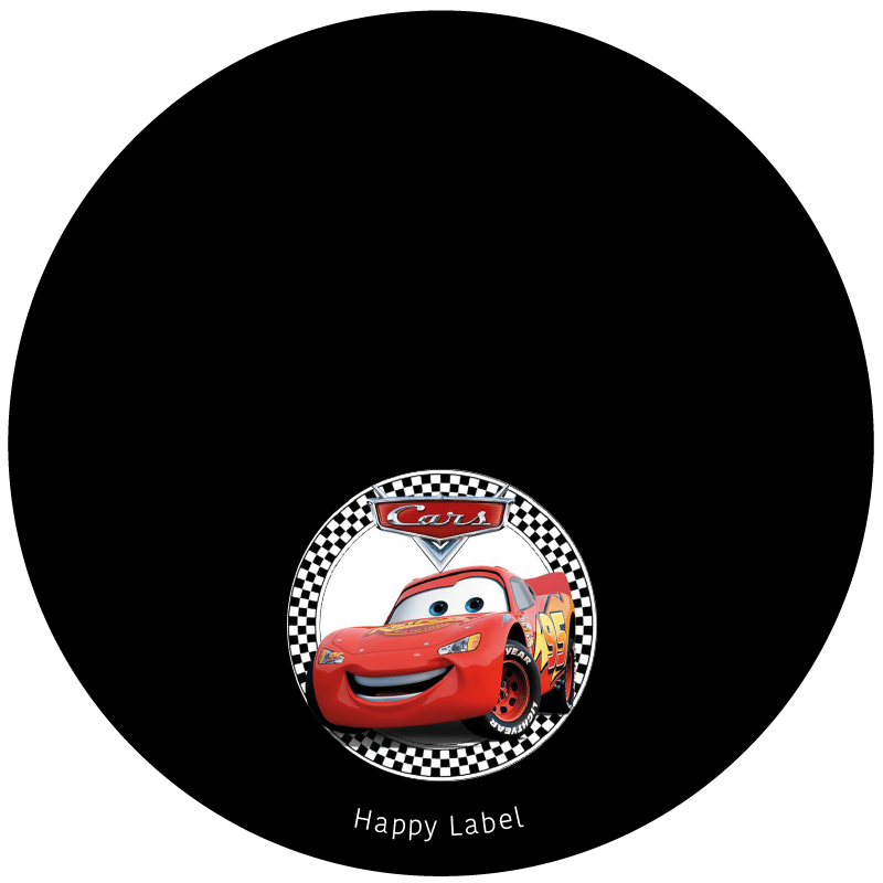 Étiquette Flash McQueen format Flash McQueen 6.png