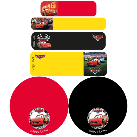 Étiquettes Flash McQueen