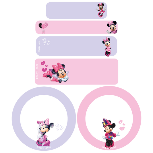Étiquettes Minnie