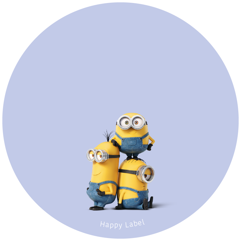 Étiquette Minnions format Minnions 6.png