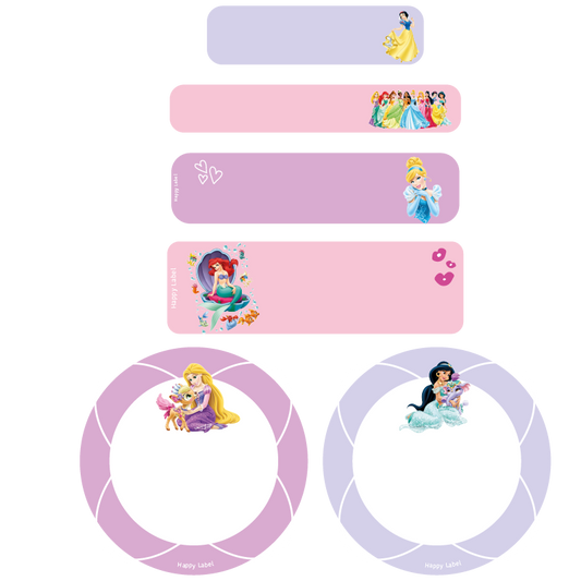 Étiquettes Princesses
