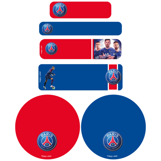 Étiquettes PSG