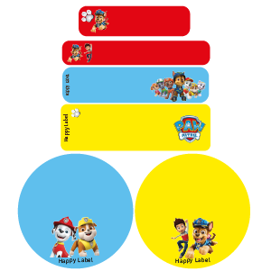 Étiquettes Pat Patrouille