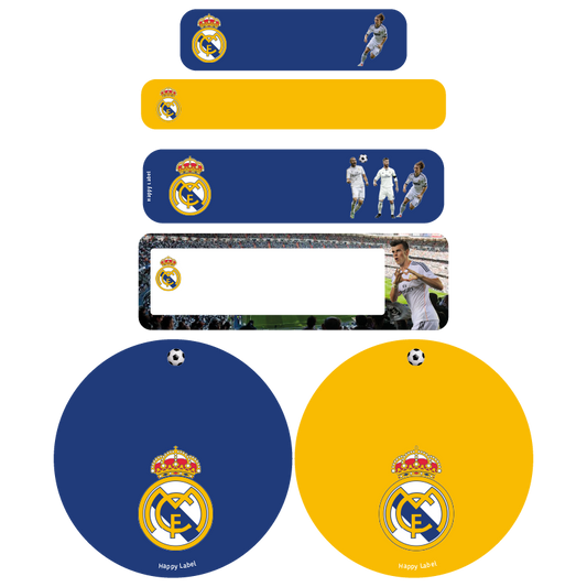 Étiquettes Real Madrid