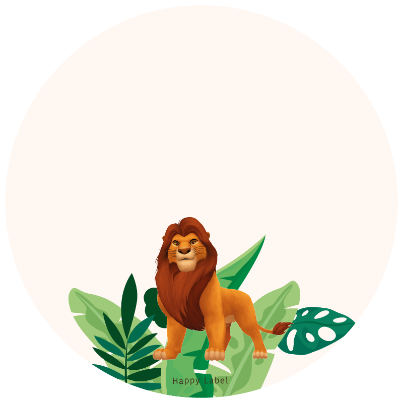 Étiquette Roi lion format Roi lion 5.png