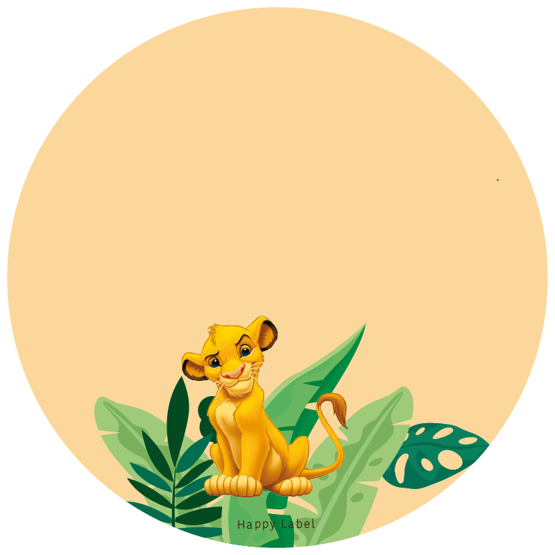 Étiquette Roi lion format Roi lion 6.png