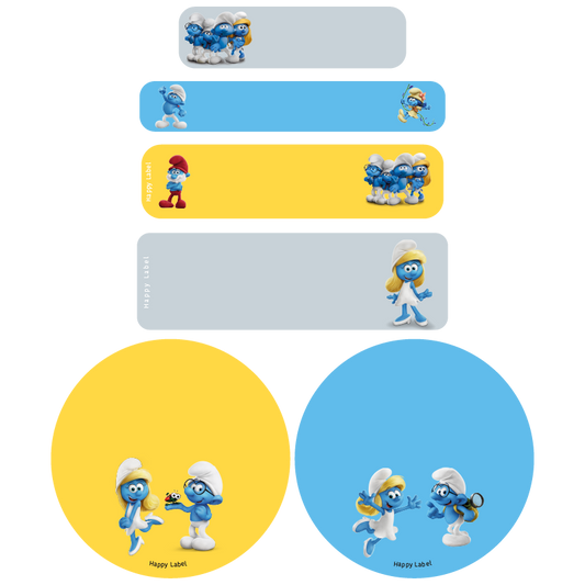 Étiquettes Les Schtroumpfs