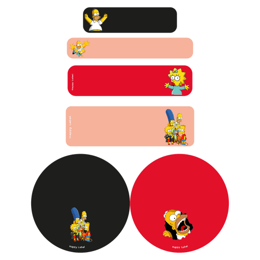 Étiquettes Les Simpson