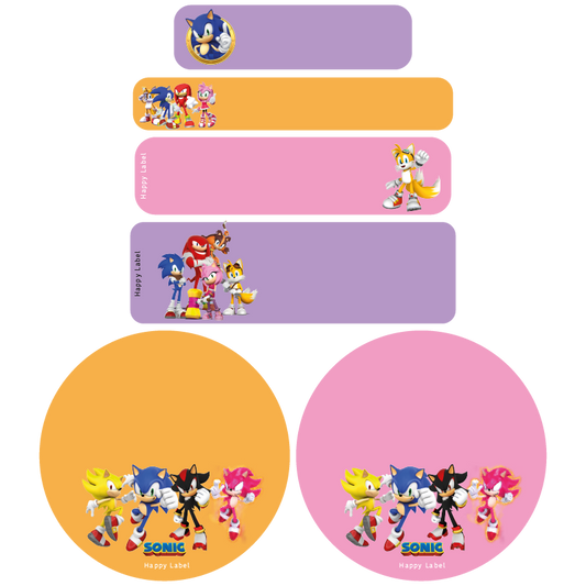 Étiquettes Sonic