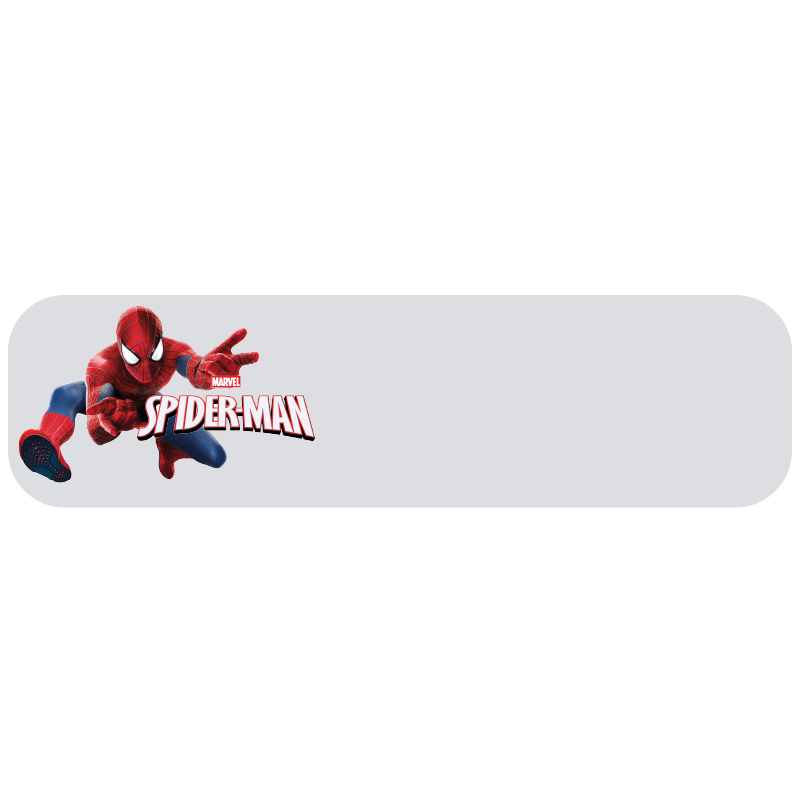 Étiquette Spider man format Spider man 1.png