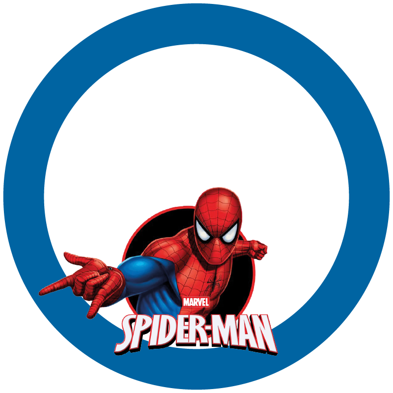 Étiquette Spider man format  Spider man 6.png