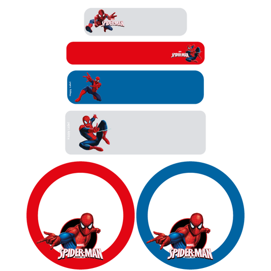 Étiquettes Spider-Man