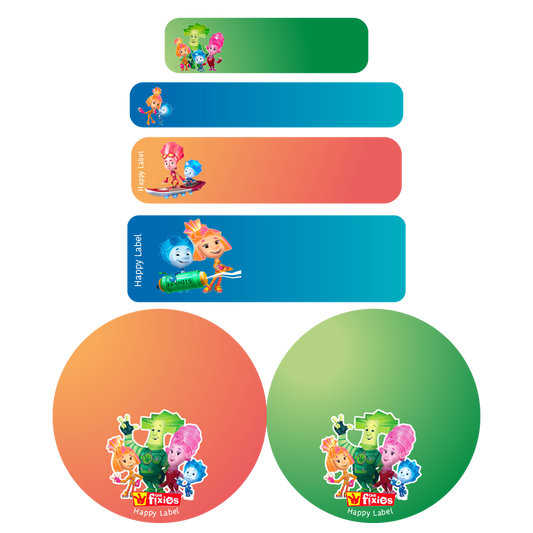 Étiquettes Motifs