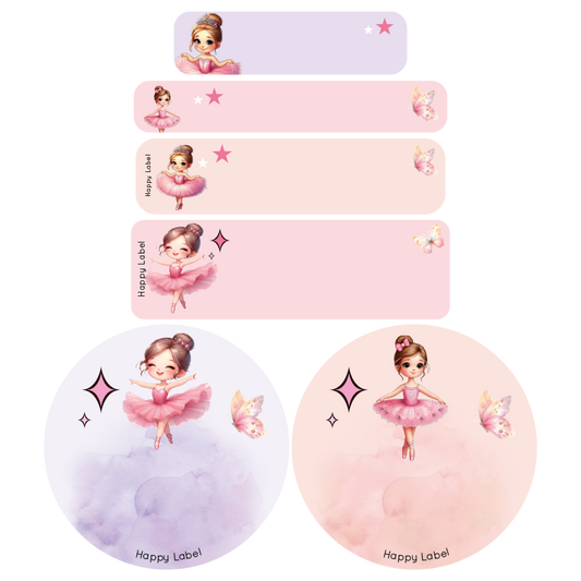 Étiquettes Ballerine