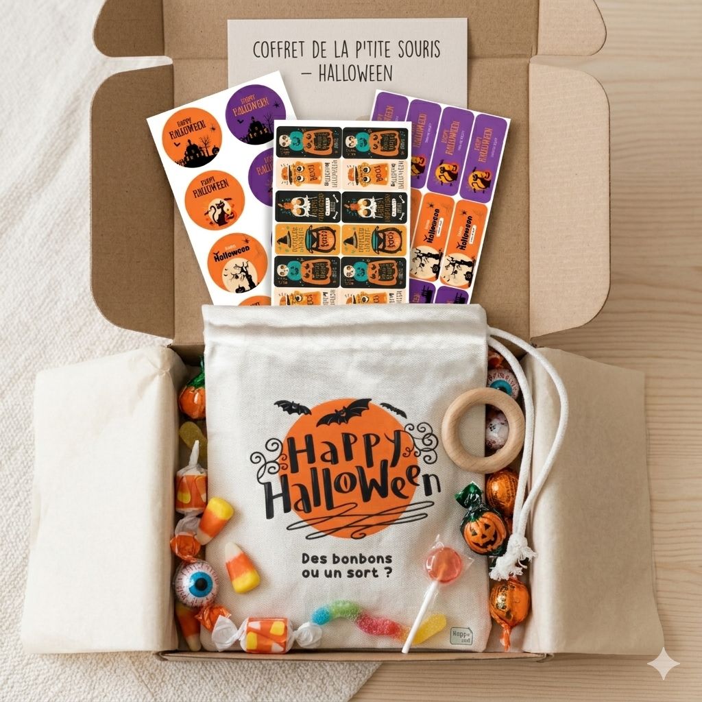 Coffret Halloween "P'tite Souris"